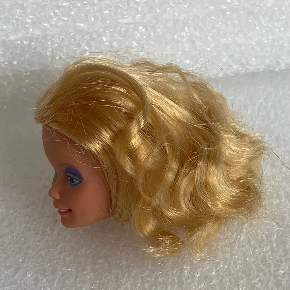 Vintage Barbie and The Rockers Doll Short Blonde Hair - HEAD Replacement Only